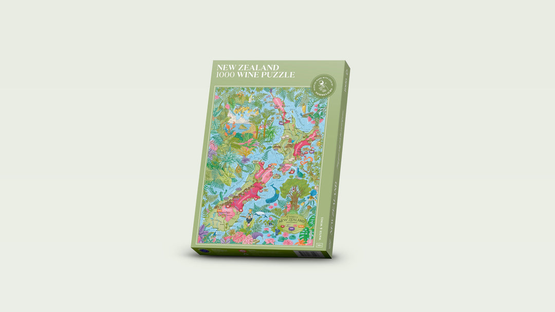 Puzzle de 1000 pièces - Les vins de Nouvelle-Zélande (48 x 68 cm) puzzle Water & Wines 