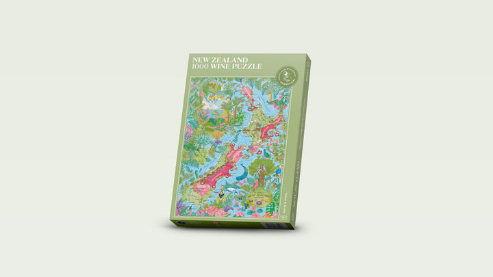 Puzzle de 1000 pièces - Les vins de Nouvelle-Zélande (48 x 68 cm) puzzle Water & Wines 