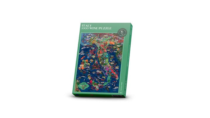 Puzzle de 1000 pièces - Les vins d'Italie (48 x 68 cm) puzzle Water & Wines 