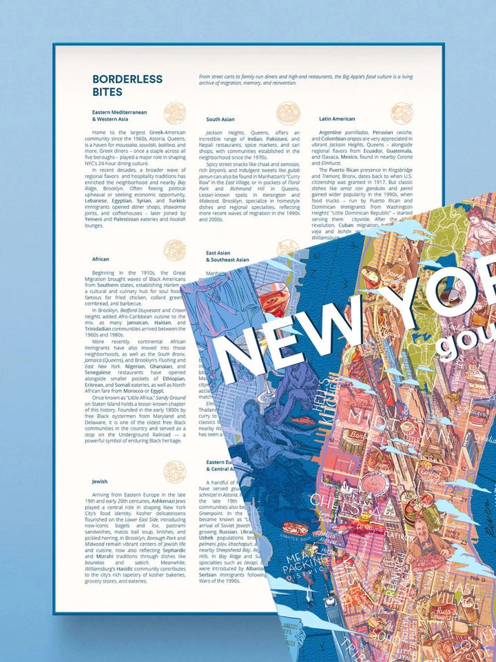 Puzzle de 1000 pièces - New York gourmet (48 x 68 cm) puzzle Water & Wines 