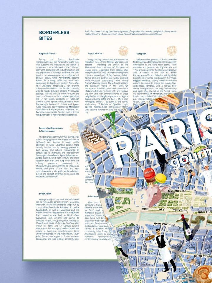 Puzzle de 1000 pièces - Paris gourmet (48 x 68 cm) puzzle Water & Wines 