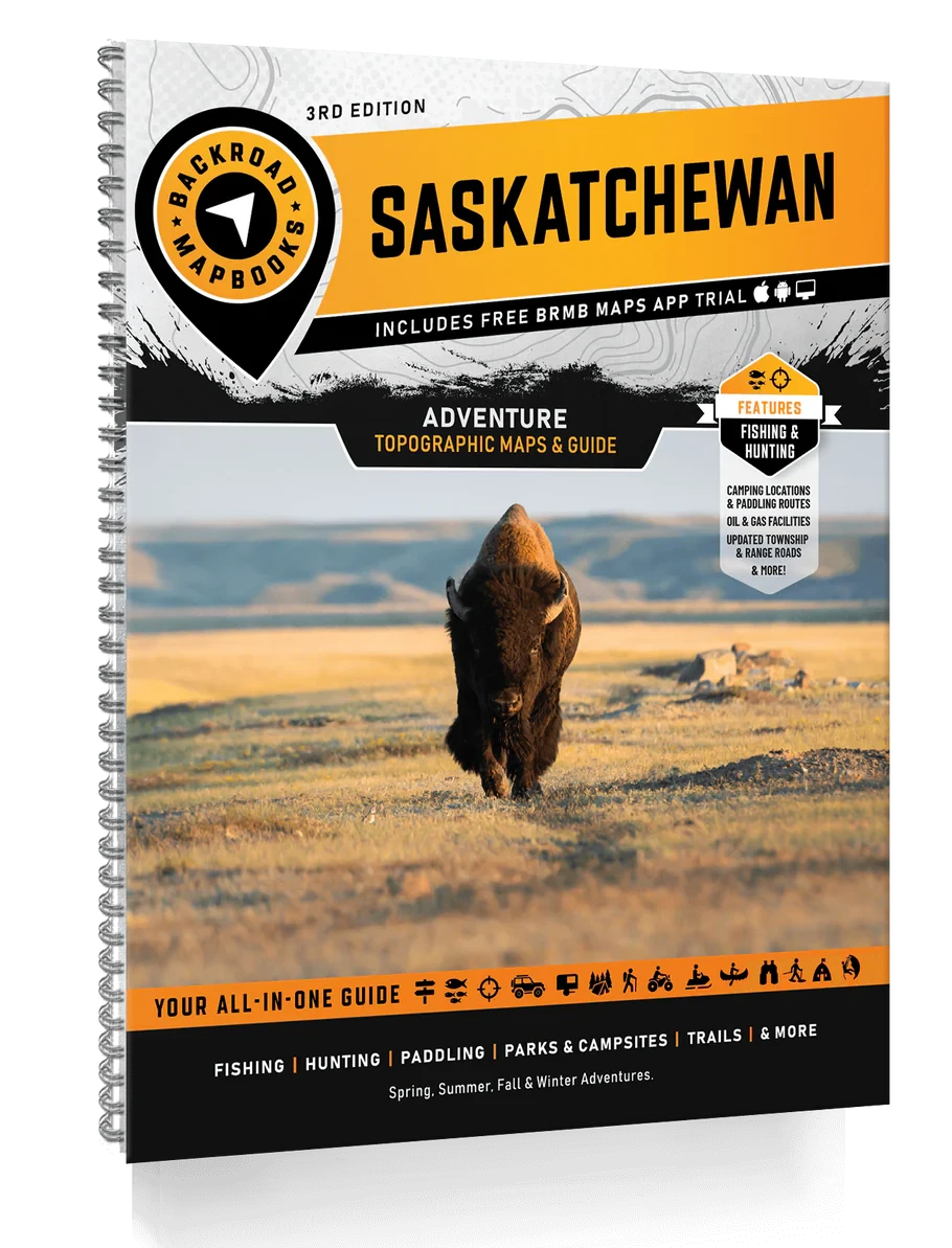 Saskatchewan MapBook | Backroads Mapbooks atlas Backroads Mapbooks 
