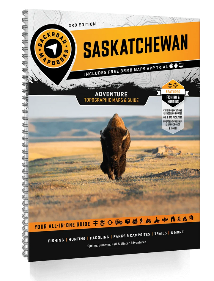 Saskatchewan MapBook | Backroads Mapbooks atlas Backroads Mapbooks 