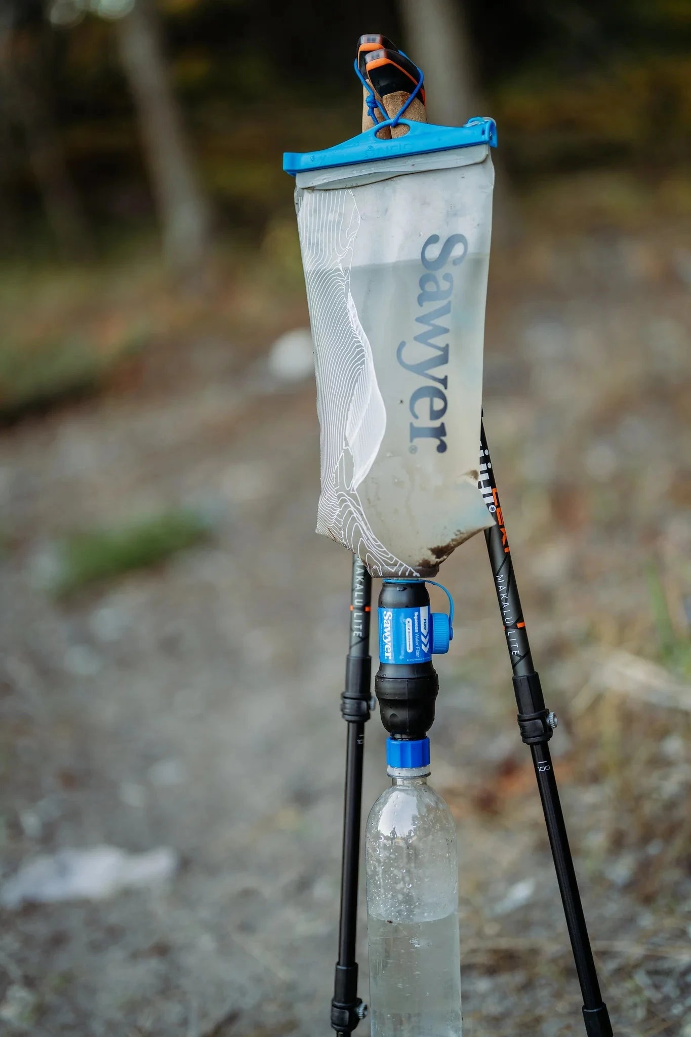 Système de filtration d’eau - Sawyer Squeeze SP303 avec bouteille CNOC Premium 2L accessoire Sawyer 