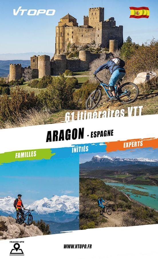 Topoguide cyclo - Aragon (Espagne), 61 itinéraires VTT | VTOPO guide cycliste VTOPO