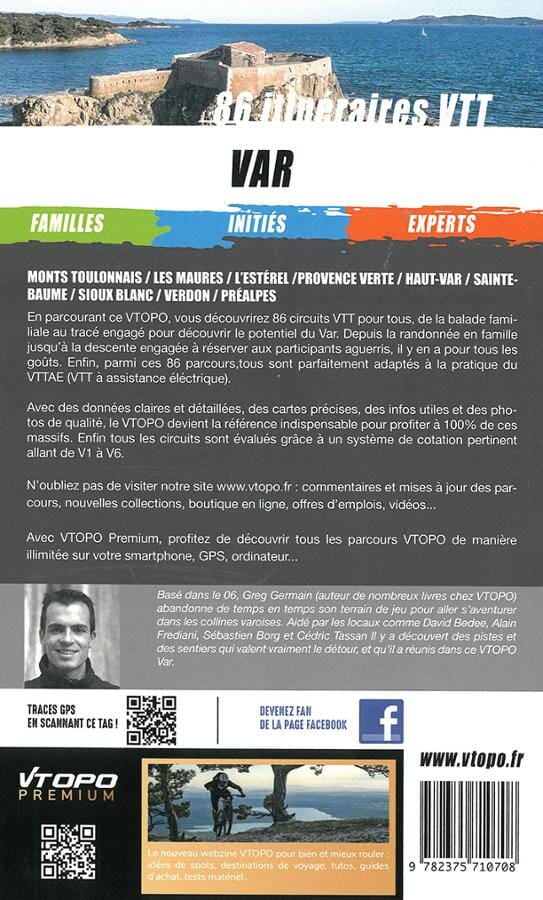 Topoguide cyclo - Lozère : 69 itinéraires VTT | VTOPO guide cycliste VTOPO