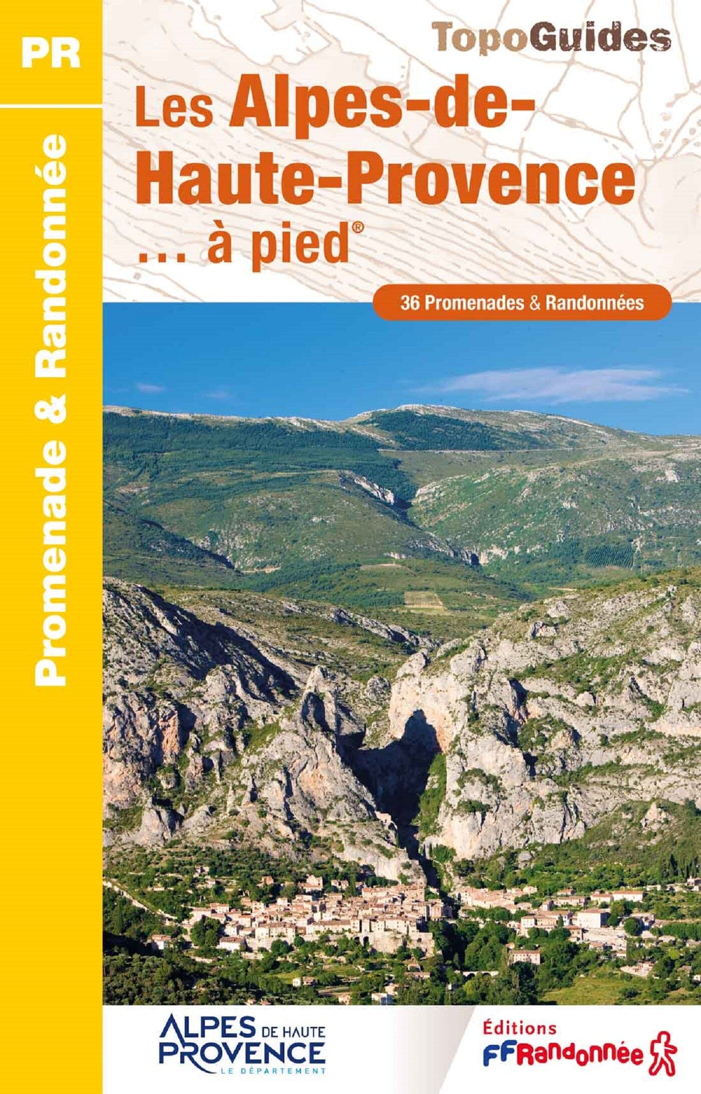 Topoguide de randonnée - Alpes-de-Haute-Provence | FFR – Cartovia