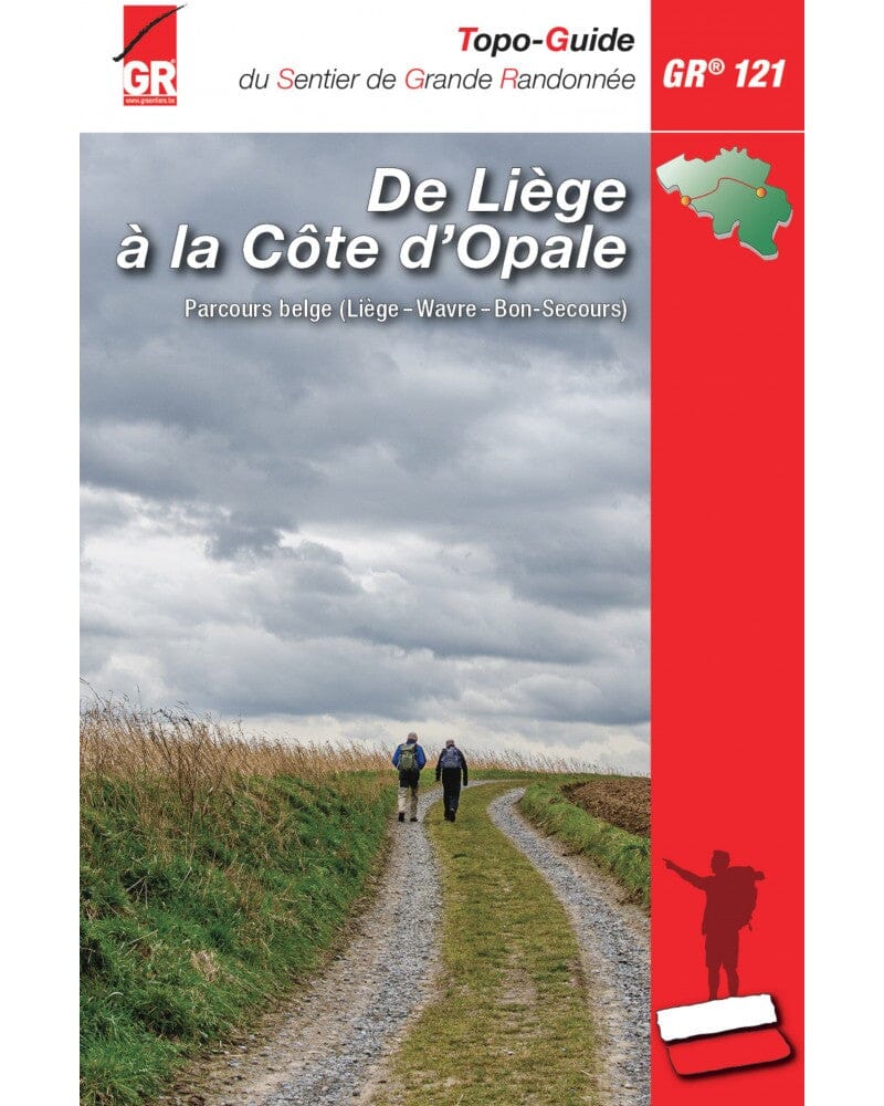 Topoguide de randonnée - De Liège à la Côte d’Opale - GR 121 (partie belge) | Les Sentiers de Grande Randonnée guide de randonnée Les Sentiers de Grande Randonnée 