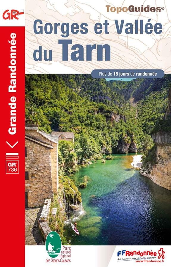 Topoguide de randonnée - Gorges et Vallées du Tarn (GR736) | FFR guide petit format FFR - Fédération Française de Randonnée 