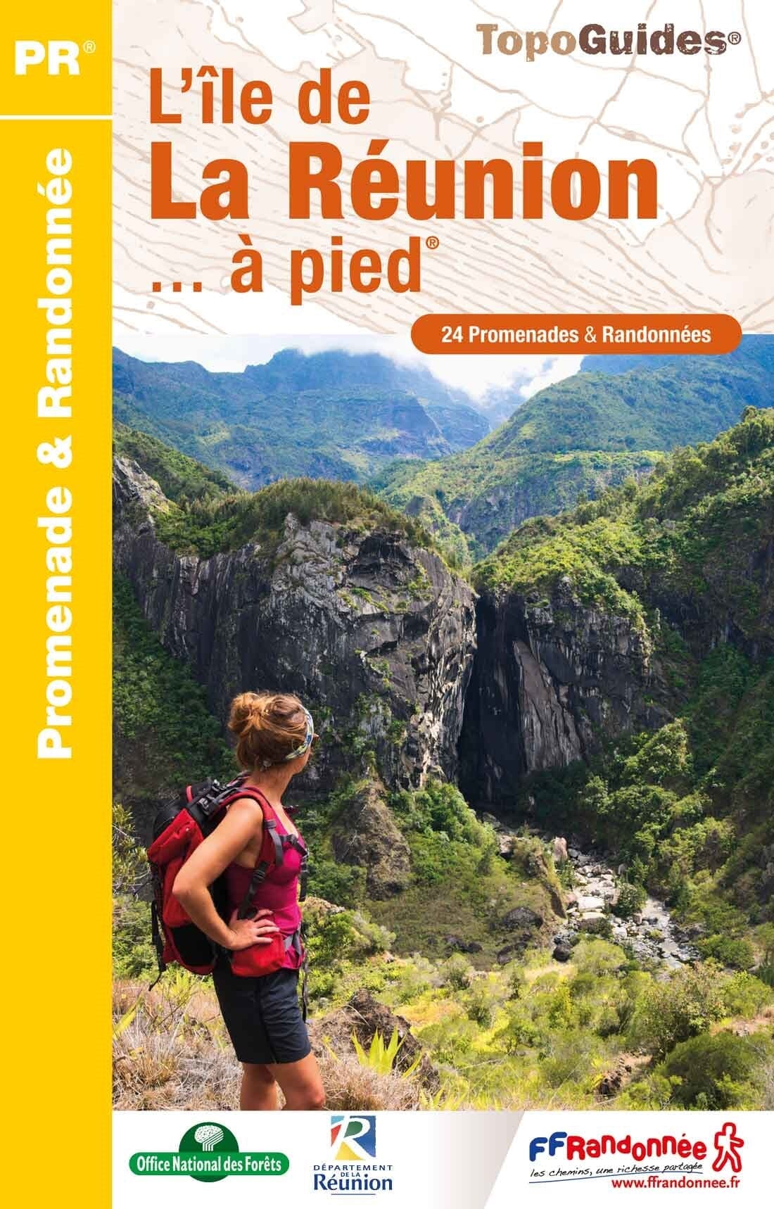 Topoguide de randonnée - L'île de la Réunion | FFR – Cartovia