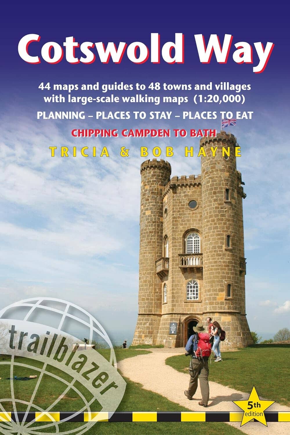 Topoguide de randonnées (en anglais) - Cotswold Way : Chipping Campden to Bath | Trailblazer guide de randonnée Trailblazer