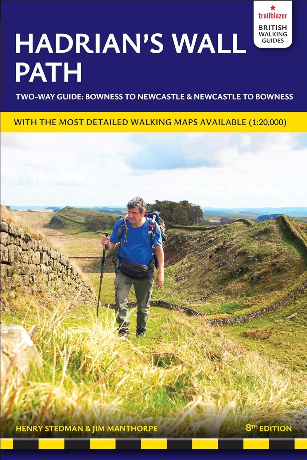 Topoguide de randonnées (en anglais) - Hadrian's Wall Path | Trailblazer guide de randonnée Trailblazer 