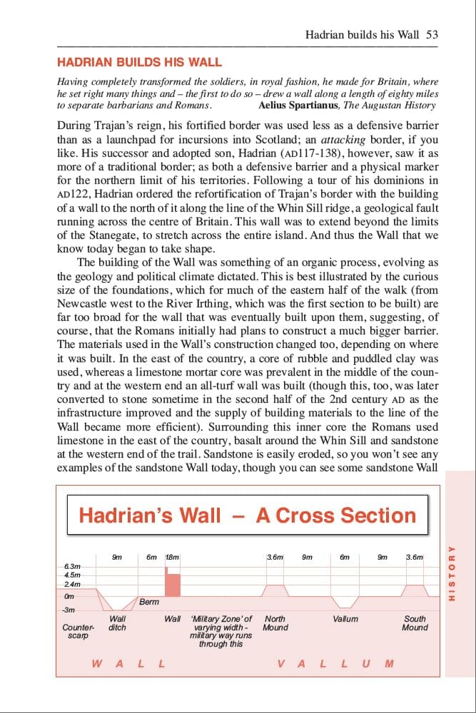 Topoguide de randonnées (en anglais) - Hadrian's Wall Path | Trailblazer guide de randonnée Trailblazer 