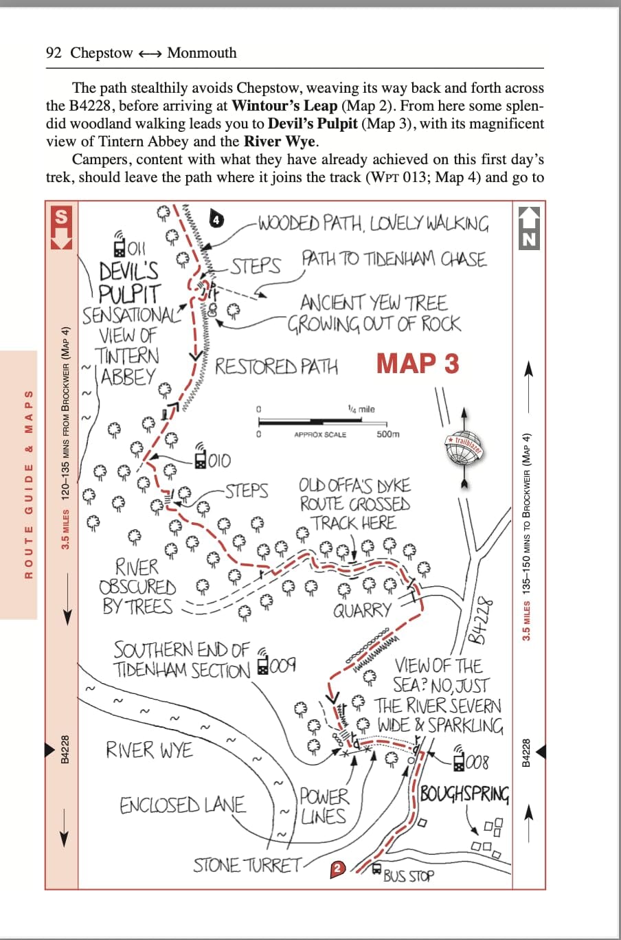 Topoguide de randonnées (en anglais) - Offa's Dyke path : Prestatyn to Chepstow | Trailblazer guide de randonnée Trailblazer 