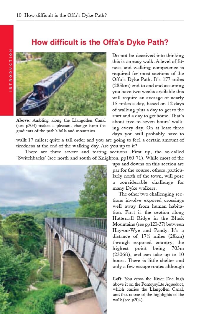 Topoguide de randonnées (en anglais) - Offa's Dyke path : Prestatyn to Chepstow | Trailblazer guide de randonnée Trailblazer 