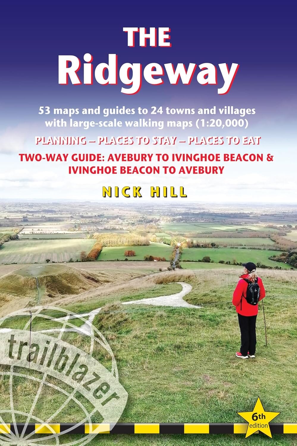 Topoguide de randonnées (en anglais) - The Ridgeway (Angleterre) | Trailblazer guide de randonnée Trailblazer 