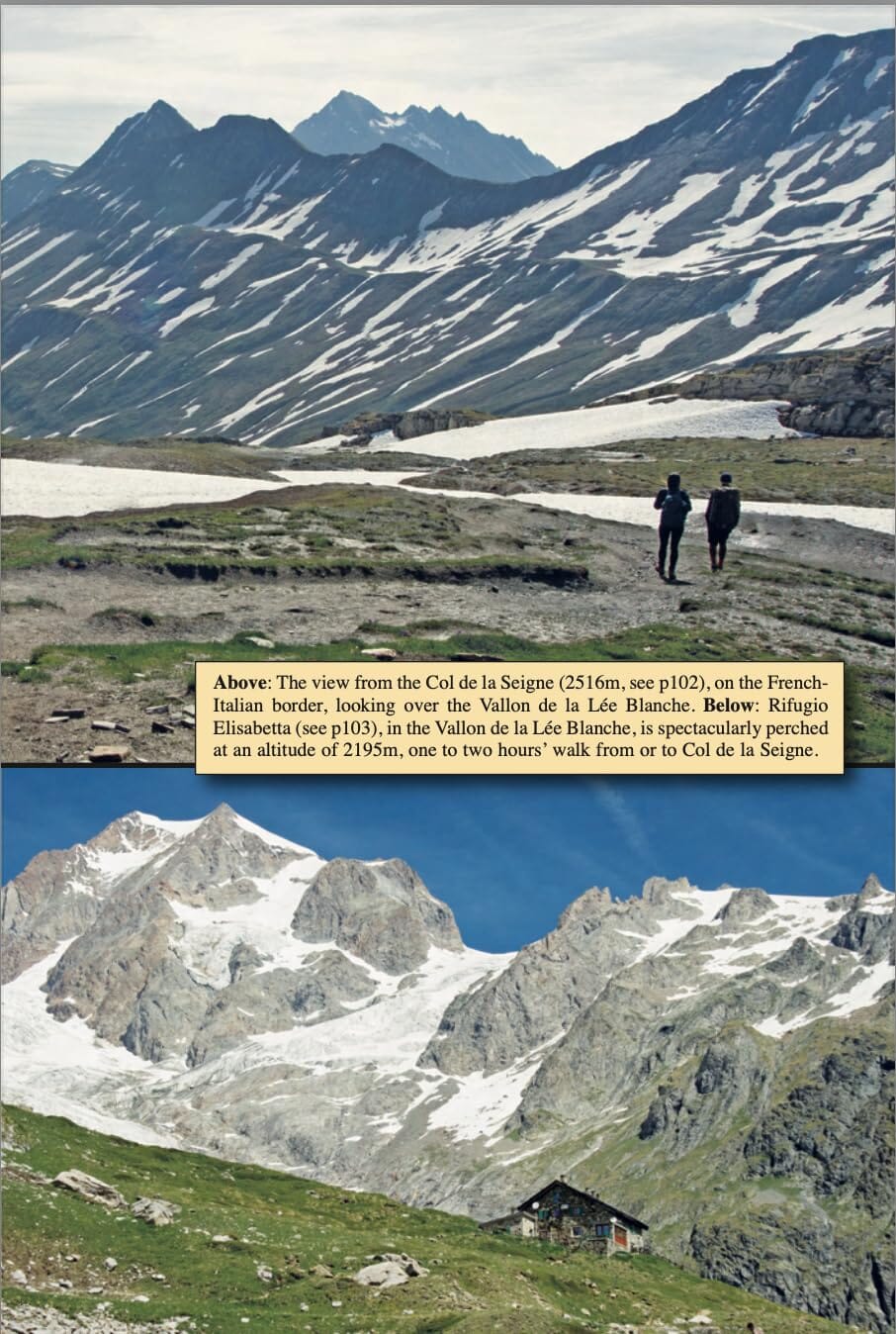 Topoguide de randonnées (en anglais) - Tour du Mont Blanc | Trailblazer guide de randonnée Trailblazer