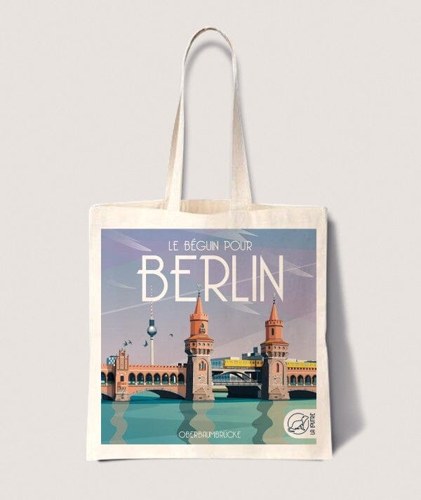 Tote bag - Berlin (42 x 38 cm) | La Loutre accessoire La Loutre