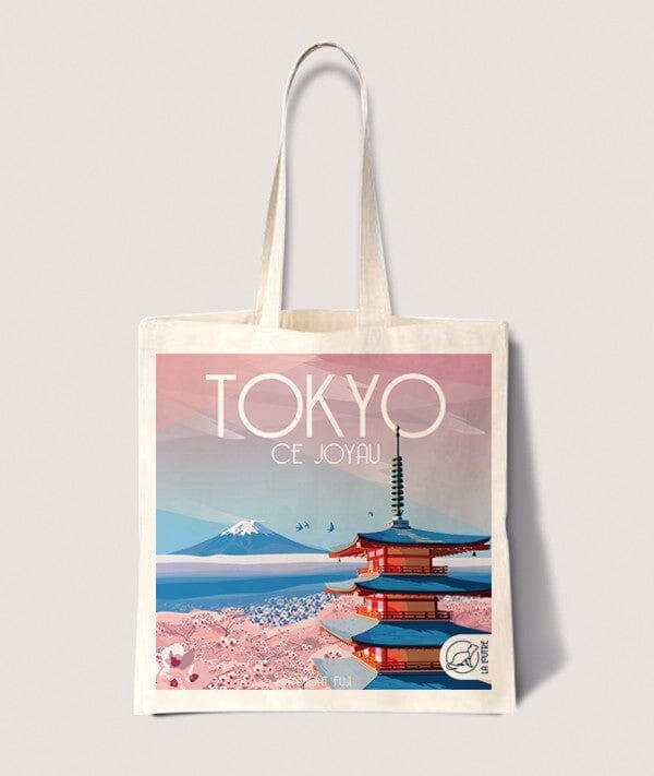 Tote bag - Tokyo (42 x 38 cm) | La Loutre accessoire La Loutre
