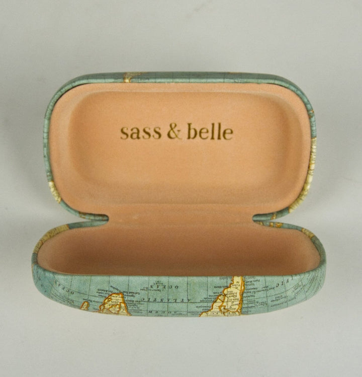 Trousse de voyage – Motif Carte Vintage | Sass & Belle accessoire Sass & Belle 