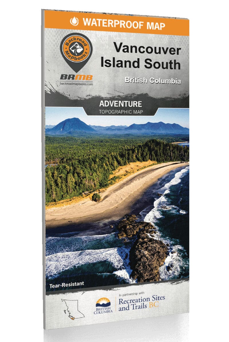 Vancouver Island South BC Recreation Map | Backroads Mapbooks carte routière Backroads Mapbooks Default Title