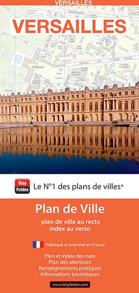 Versailles, Yvelines - Plan de ville | Blay Foldex plan de ville Blay Foldex