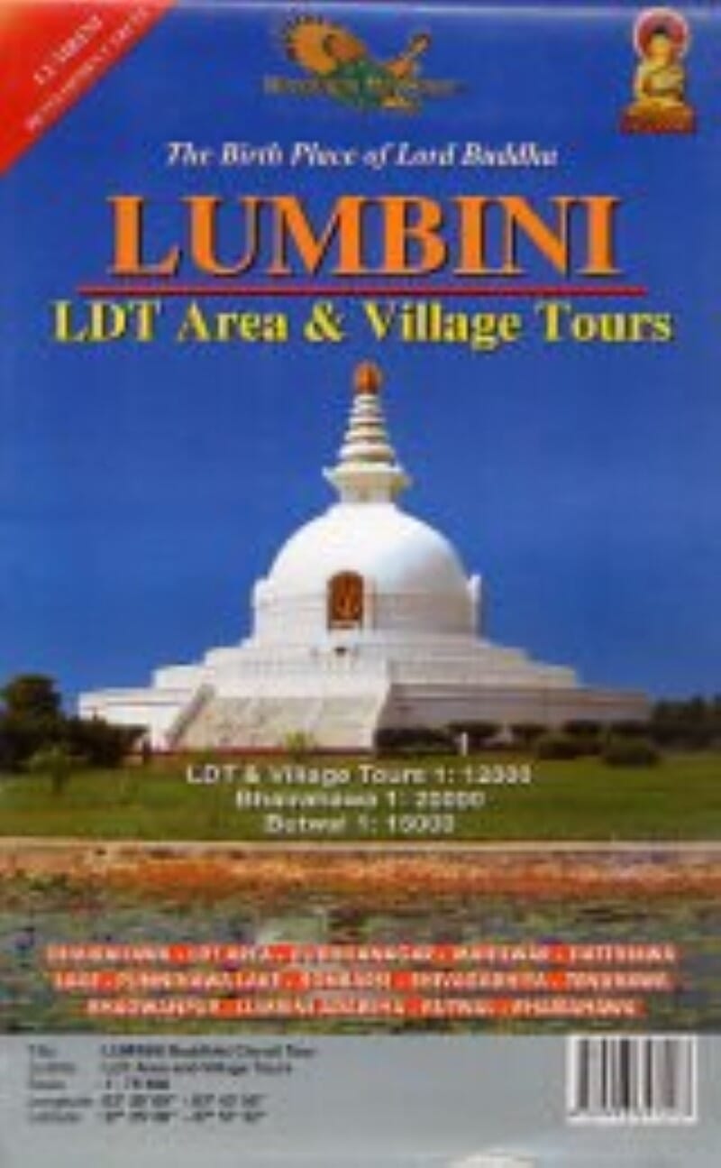 Visite du circuit bouddhiste de Lumbini : le lieu de naissance du Seigneur Bouddha | Himalayan MapHouse carte routière Himalayan MapHouse Default Title