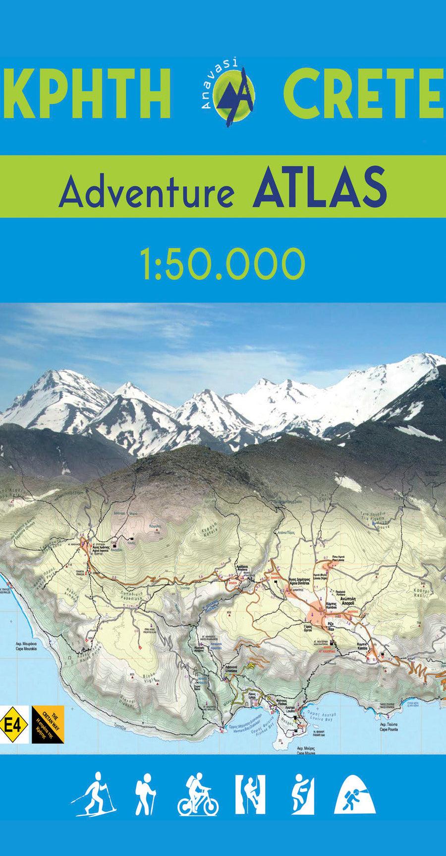 Adventure Atlas - Crète | Anavasi atlas Anavasi 
