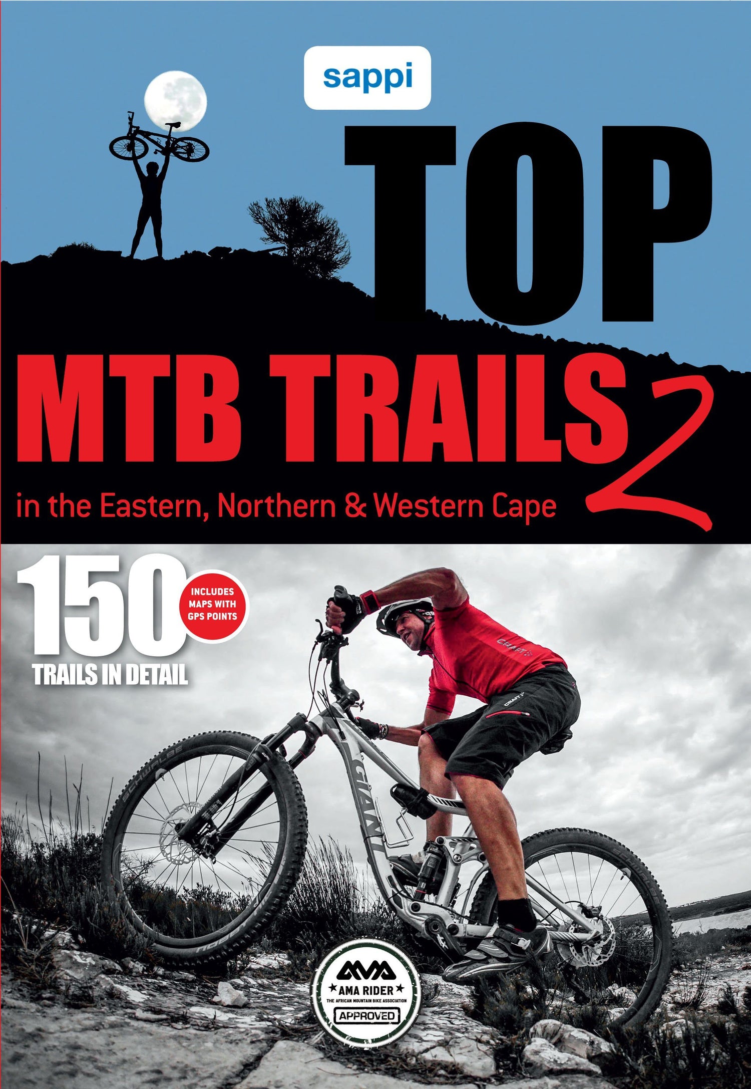 Afrique du Sud : Top MTB Trails 2 (anglais) | MapStudio guide de voyage MapStudio Default Title