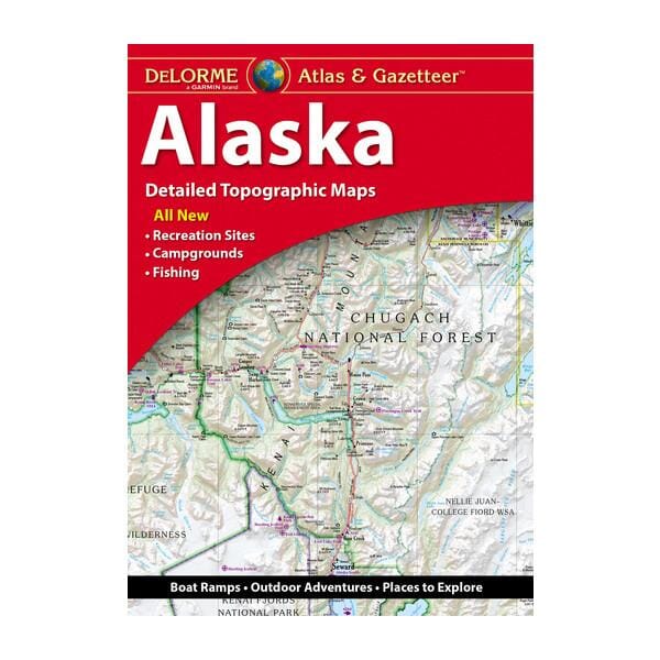 Alaska Atlas & Gazetteer | DeLorme atlas DeLorme