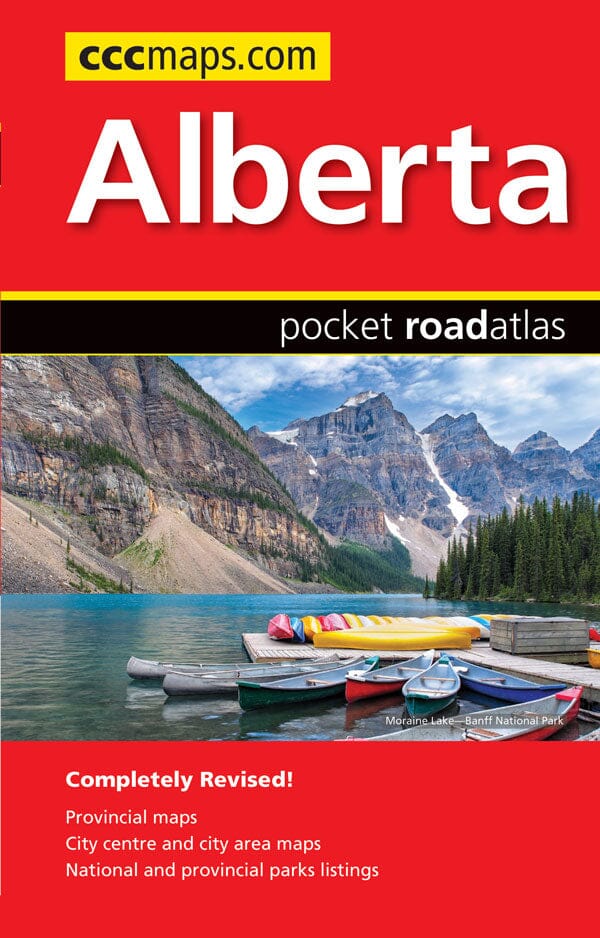 Alberta Pocket Road Atlas | MapArt atlas Canadian Cartographics Corporation