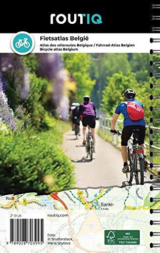 Atlas cycliste - Véloroutes de Belgique | Falk atlas Falk