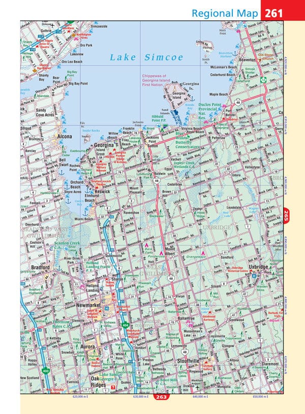 Atlas de rues Deluxe - Toronto et sa région, en gros caractères | Canadian Cartographics Corporation atlas Canadian Cartographics Corporation 