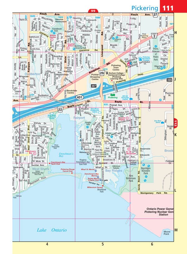 Atlas de rues Deluxe - Toronto et sa région, en gros caractères | Canadian Cartographics Corporation atlas Canadian Cartographics Corporation 