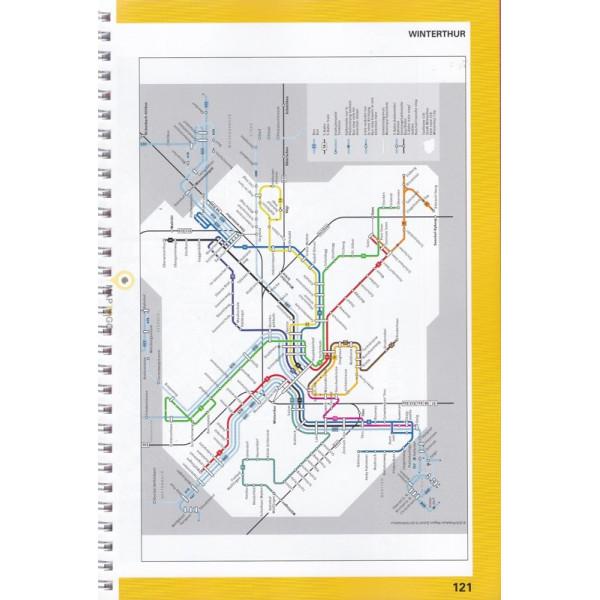 Atlas de villes - Suisse | Hallwag atlas Hallwag 