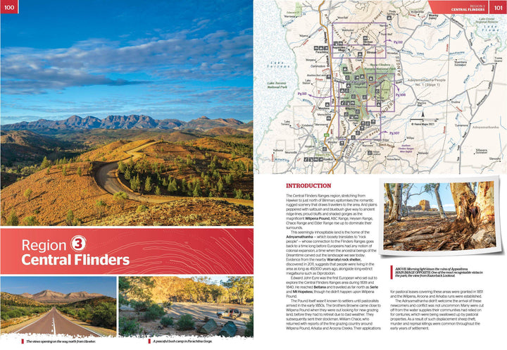 Atlas & Guide - Flinders Ranges (Australie Méridionale) | Hema Maps atlas Hema Maps 