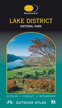 Atlas - Lake District National Park | Harvey Maps - Outdoor atlas carte pliée Harvey Maps 