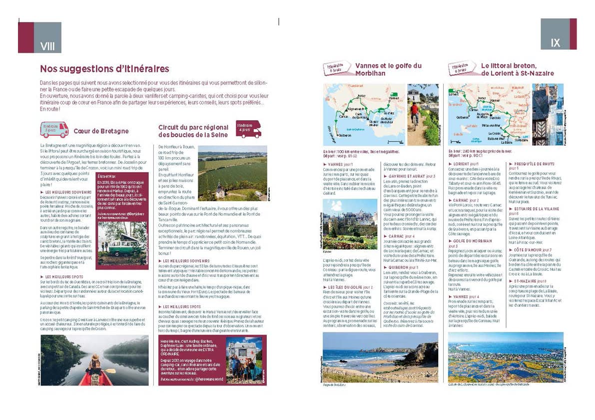 Atlas routier à spirales - France en camping-car & van | Michelin atlas Michelin