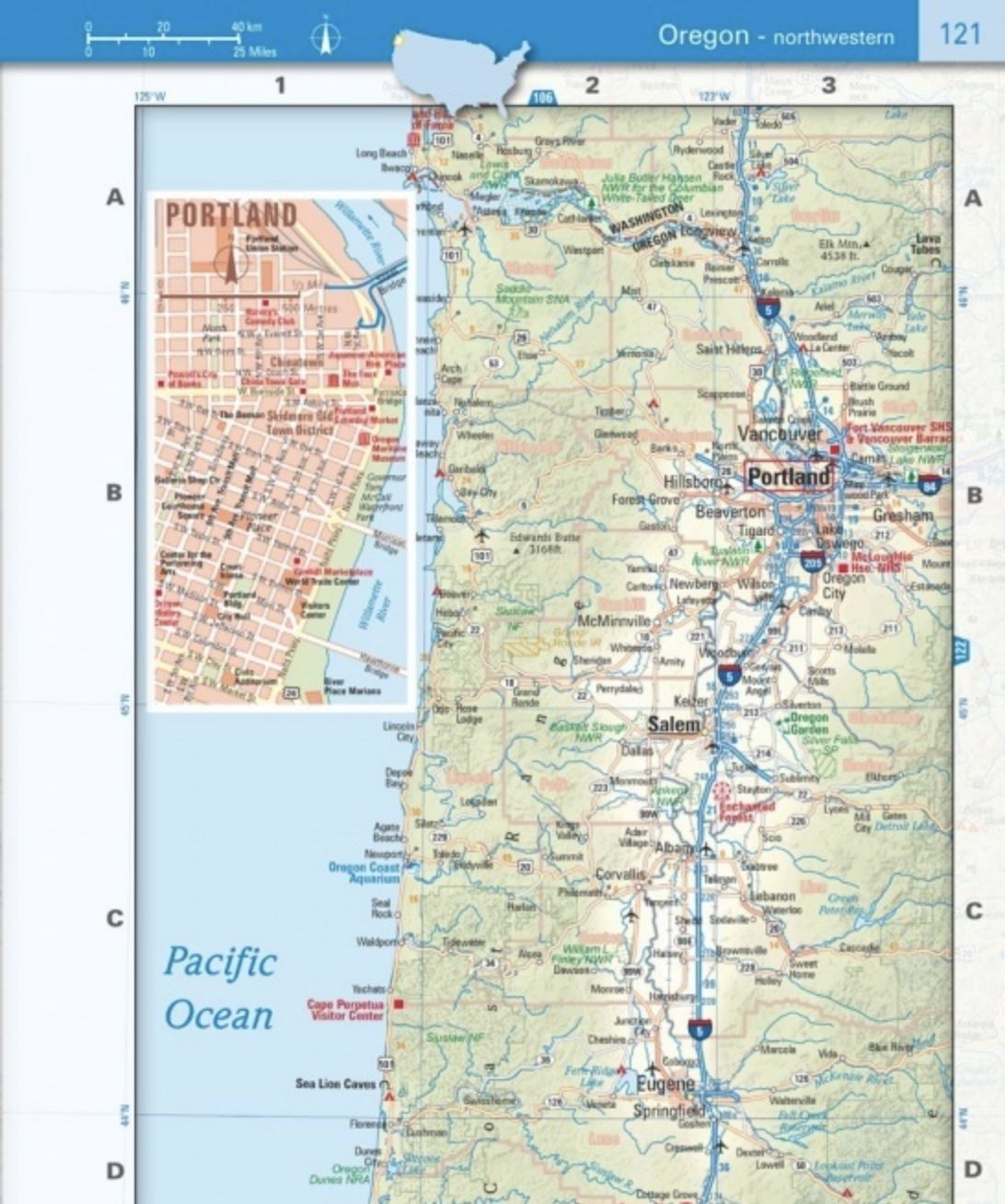 Atlas routier - Amérique du Nord (Canada, Etats Unis, Mexique) | Huber atlas Huber 