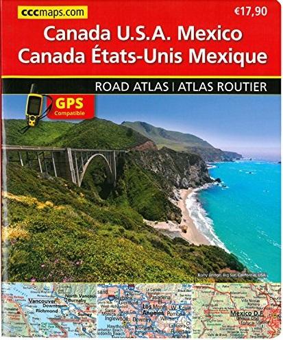 Atlas routier - Amérique du Nord (Canada, Etats Unis, Mexique) | Huber atlas Huber 