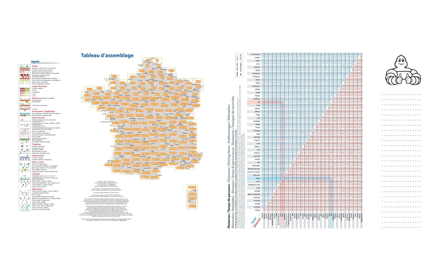 Atlas routier de la France (à spirales) - Édition 2025 - Format A4 | Michelin atlas Michelin