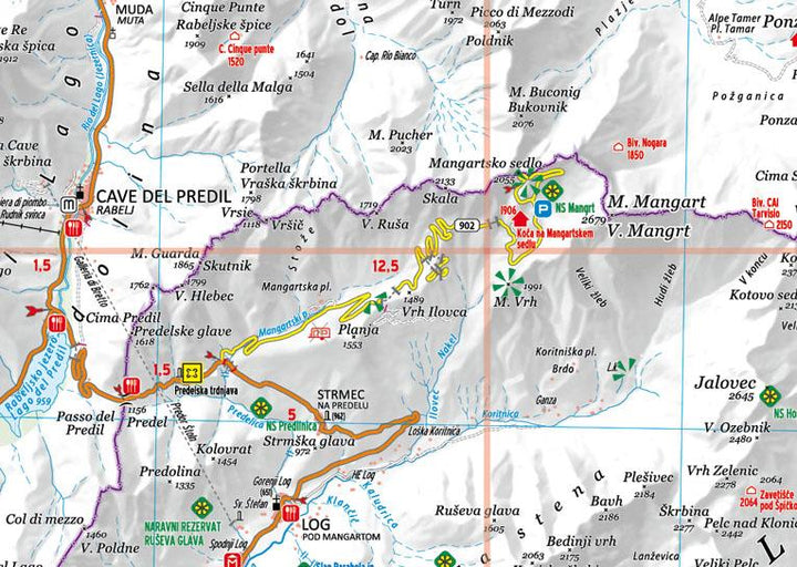 Atlas routier de la Slovénie | Kartografija - La Compagnie des Cartes