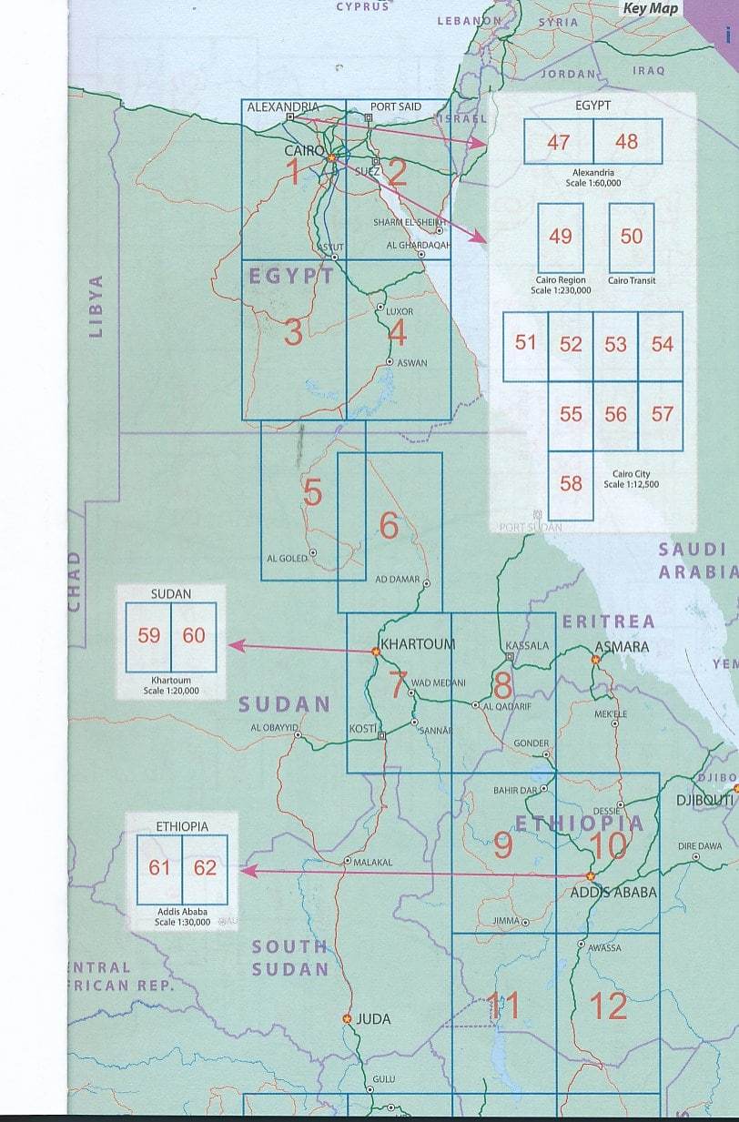 Atlas routier de poche - Afrique | ITM atlas ITM