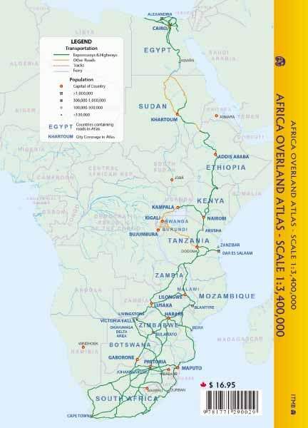 Atlas routier de poche - Afrique | ITM - La Compagnie des Cartes