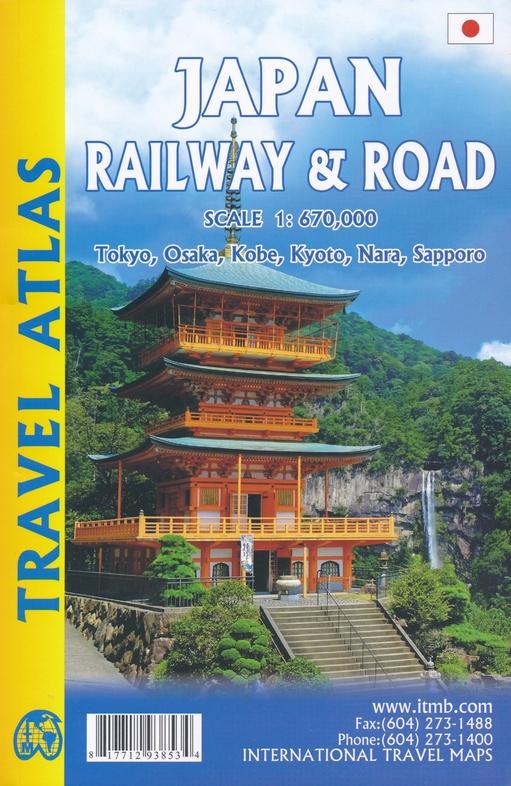 Atlas routier de poche - Japon | ITM atlas ITM 