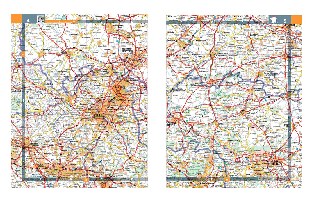 Atlas routier et touristique plastifié - France (à spirales) - Édition 2023 | Michelin atlas Michelin 