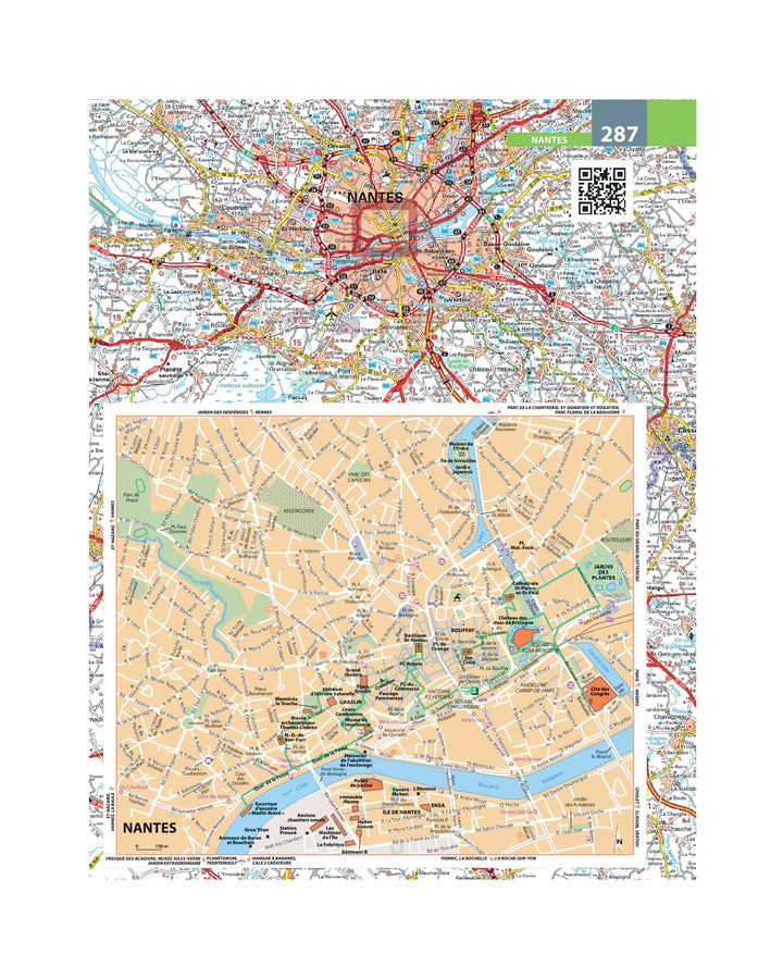 Atlas routier et touristique plastifié - France (à spirales) - Édition 2023 | Michelin atlas Michelin 