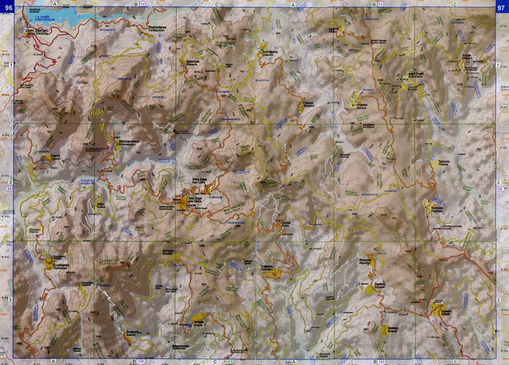 Atlas routier - Grèce Centrale (au 1/50 000) | Anavasi atlas Anavasi 