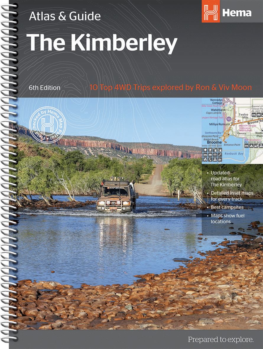 Atlas routier & guide - Kimberley (Australie) | Hema Maps atlas Hema Maps