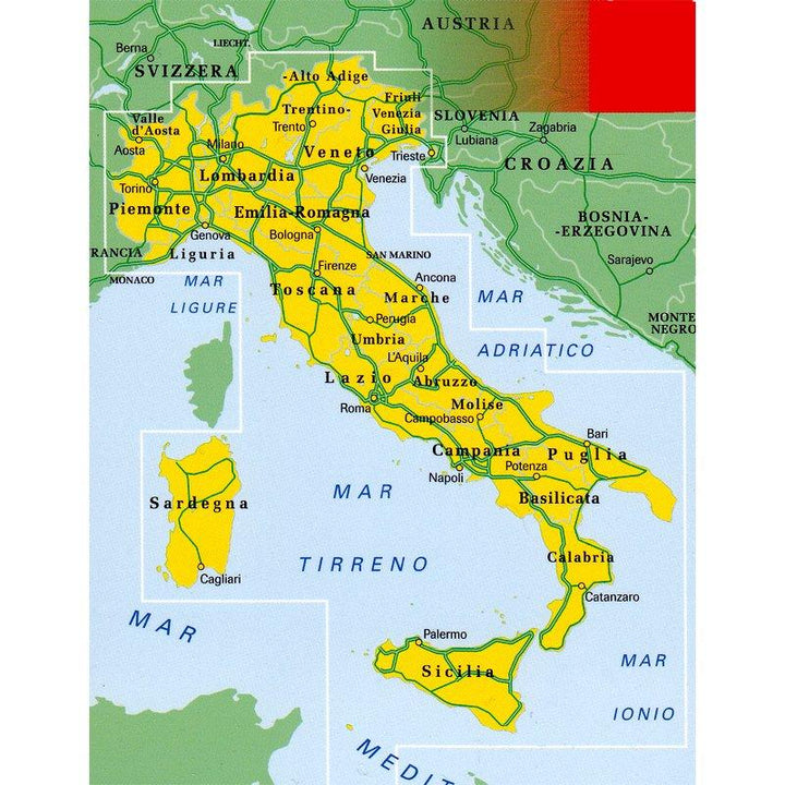Atlas routier - Italie 2020-21 | Touring Club Italiano atlas Touring 